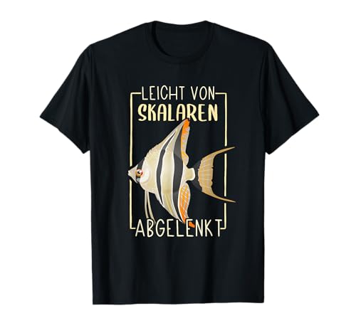 Skalar Züchter Outfit - Aquarium Design Lustiges Skalar T-Shirt