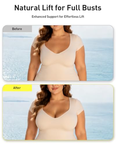 Image of Niidor Large Size Bra Inserts,Double Sided Sticky Bra Pads Inserts for D+ Cups