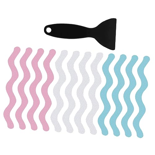 PRETYZOOM 1set Bathroom -Skid Stickers Self-Adhesive Bathtub Tapes Peva Strips for Safe Non- Easy to Install for Boys and Girls Elderly