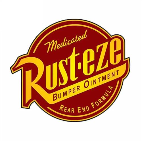 AeRko Criativo RUSTEZE autocolantes de vinil motocicleta impermeável para-brisas decalques PVC carro estilo para-choques janela (tamanho: 17 cm)