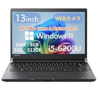 ジャンク　ノートパソコン　office　windows11 Amazon.co.jp: 【整備済み品】東 芝 ノートPC R73 / 13型