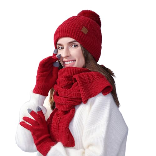 Bonnet écharpe gants cache-cou homme et femme pour sport hiver vtt et moto