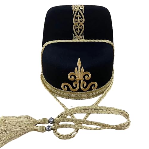 Chapeau Hanfu brodé à la main pour transmettre l'histoire