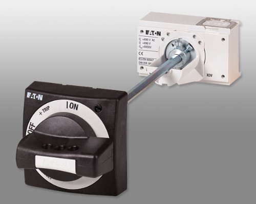Maneta rotativa Eaton NZM1-XTVDV-0-NA mando giratorio negro para interruptor de caja moldeada
