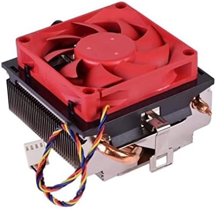 CPU Cooler with Aluminum Heatsink & 4-Pin PWM 2.75-Inch Fan with Pre-Applied Thermal Paste for AMD Socket FM2 FM1 AM3 AM2 1207 940 939 754 Desktop PC Computer