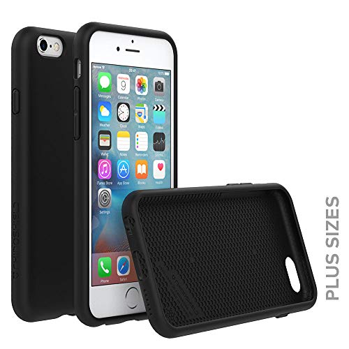 iPhone 6s Plus Case, RhinoShield [PlayProof] Heavy Duty Shock Absorbent [High Durability] Scratch Resistant. Ultra Thin Hybrid 11ft Drop Protection and Fit iPhone 6 Plus [Black]