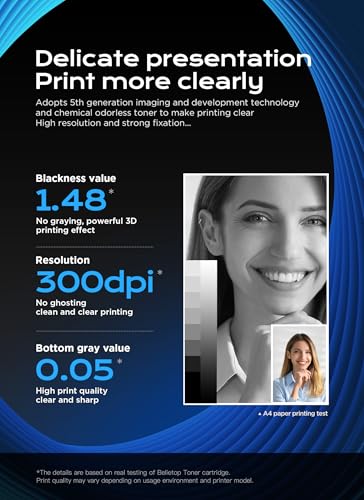 Toner W1350A 135A noir avec puce Quark pour télétravail efficace sur HP LaserJet M234dw et M209 - 4