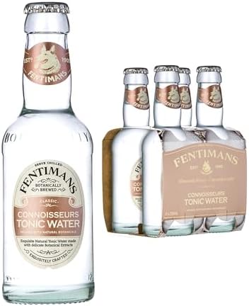 Fentimans Connoisseurs Tonic Botanically Brewed, 4 Pack, 200ml Bottles