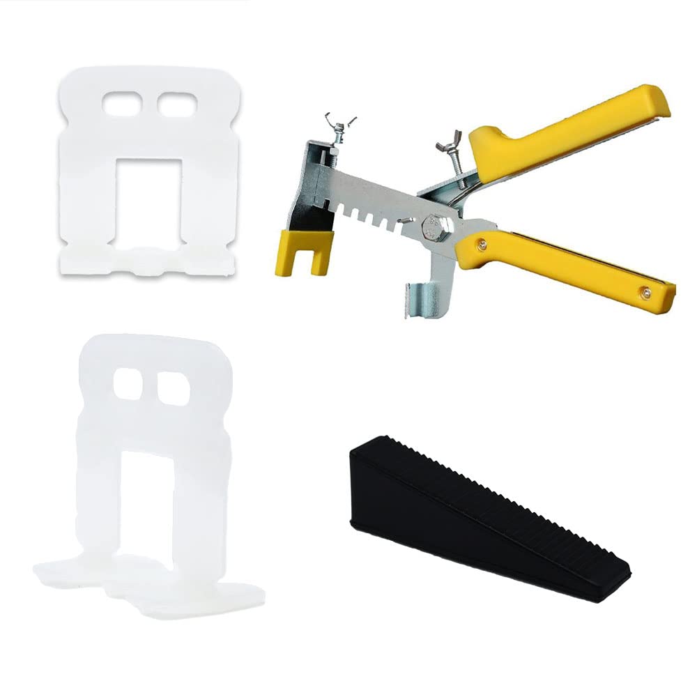 451 Rapid Leveling. 250 x 1 mm shims + 200 x reinforced wedges + pliers. Tile thickness: 3-15 mm. Designed and manufactured in Spain