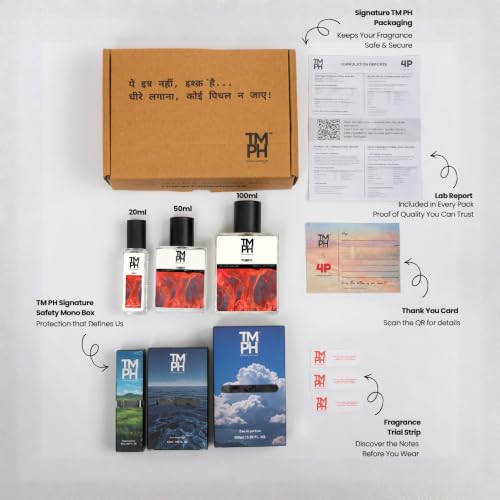 Image of TMPerfumehouse Toiboy EDP for Men | Floral, Spicy & Long Lasting Perfume Spray | Rose, Floral & Musky Fragrance | Luxury Gift for Him | TMPH | 50ml