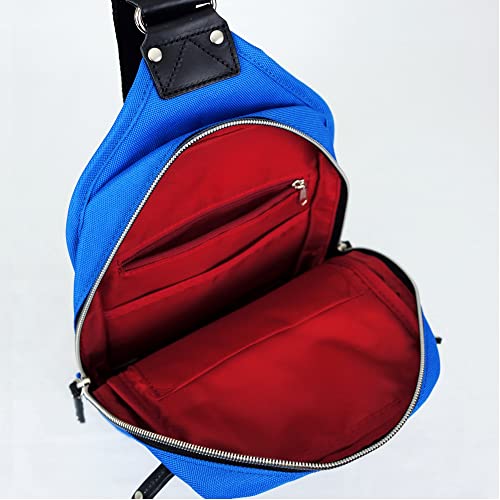 IPPINKA Harvest Label - Sling Pack Cordura - 3 Zippers - Blue3