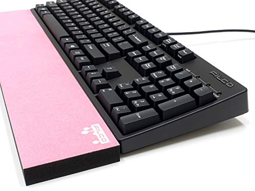 Image of Filco Majestouch Macaron Wrist Rest Flamingo (17mm Thickness, Large)