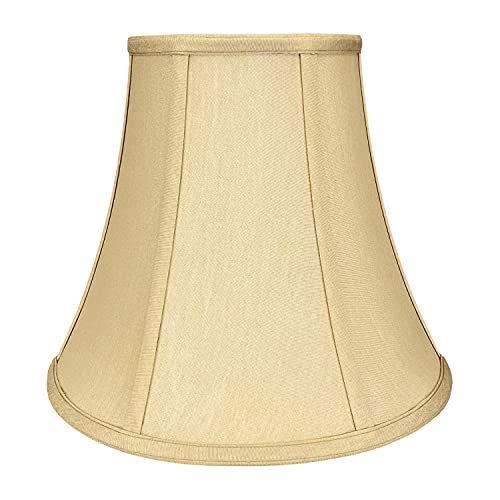 Image of Royal Designs, Inc. BSO-704-16AGL-2 True Bell Basic Lamp Shade, 8 x 16 x 12.6, Antique Gold, 2-Pack