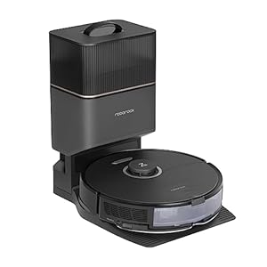 Roborock S8+ Saug- & Wischroboter mit Absaugstation (Saugleistung 6000Pa, 180min Akkulaufzeit, 350ml Staub- / 300ml Wassertank, DuoRoller, Schall-/Auto-Lifting-Wischs... App-/Sprachsteuerung)