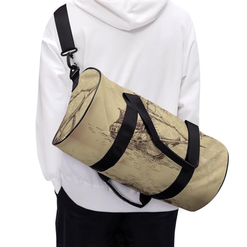 Sac de voyage boussole de bateau compact pour le week-end - 6