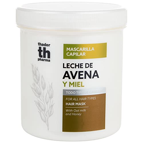 Thader Th Pharma Mascarilla capilar nutritiva con Leche de Avena y Miel para Todo Tipo de Cabellos, 700 ml Cover