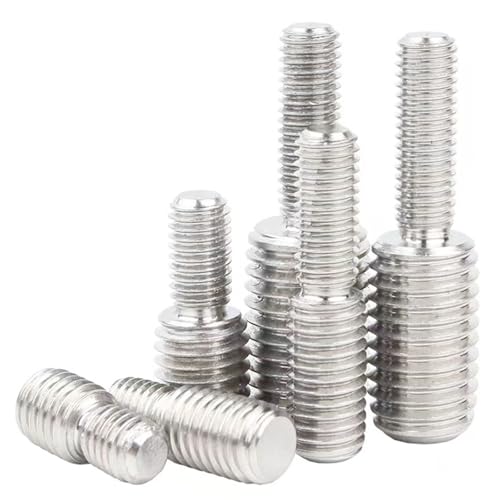 GUIBEIZU 304 �X�e�����X�X�`�[�� �_�u���G���h�X���b�h�X�^�b�h���f���[�T�[�A�_�v�^�[�AM3~M20�A�����̒����I�v�V���� 10�� M3*15~M5*15