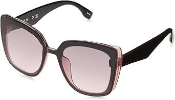 Jessica Simpson Womens Oversized Cat Eye Square Sunglasses