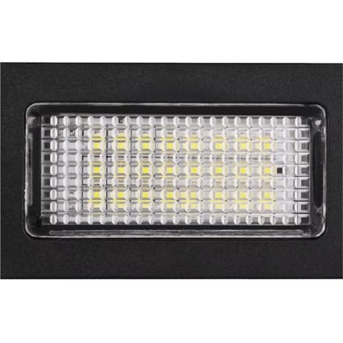 Luz de matrícula con 24 LED de alta luminosidad y tecnología Canbus sin error para Serie 1 y Z4 2