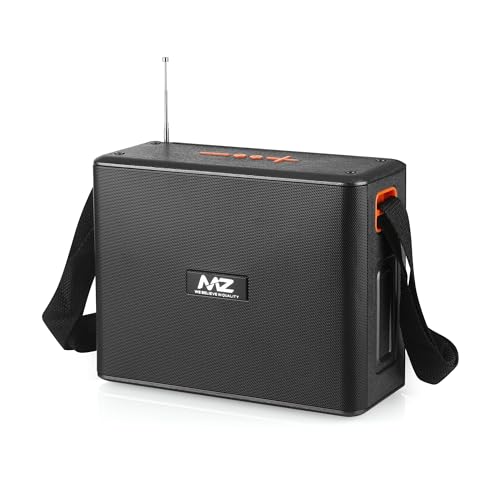 Image of MZ S663 (Portable Bluetooth Speaker) Dynamic Thunder Sound with High Bass & 12W Power with 1500mAh Battery & Solar Panel