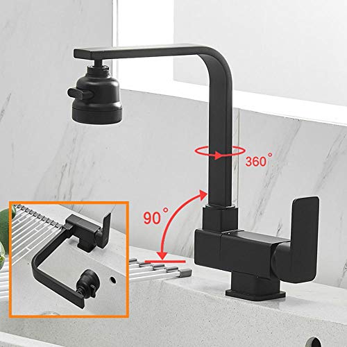 Robinet de cuisine multifonctionnel eau chaude et froide pour évier - 4