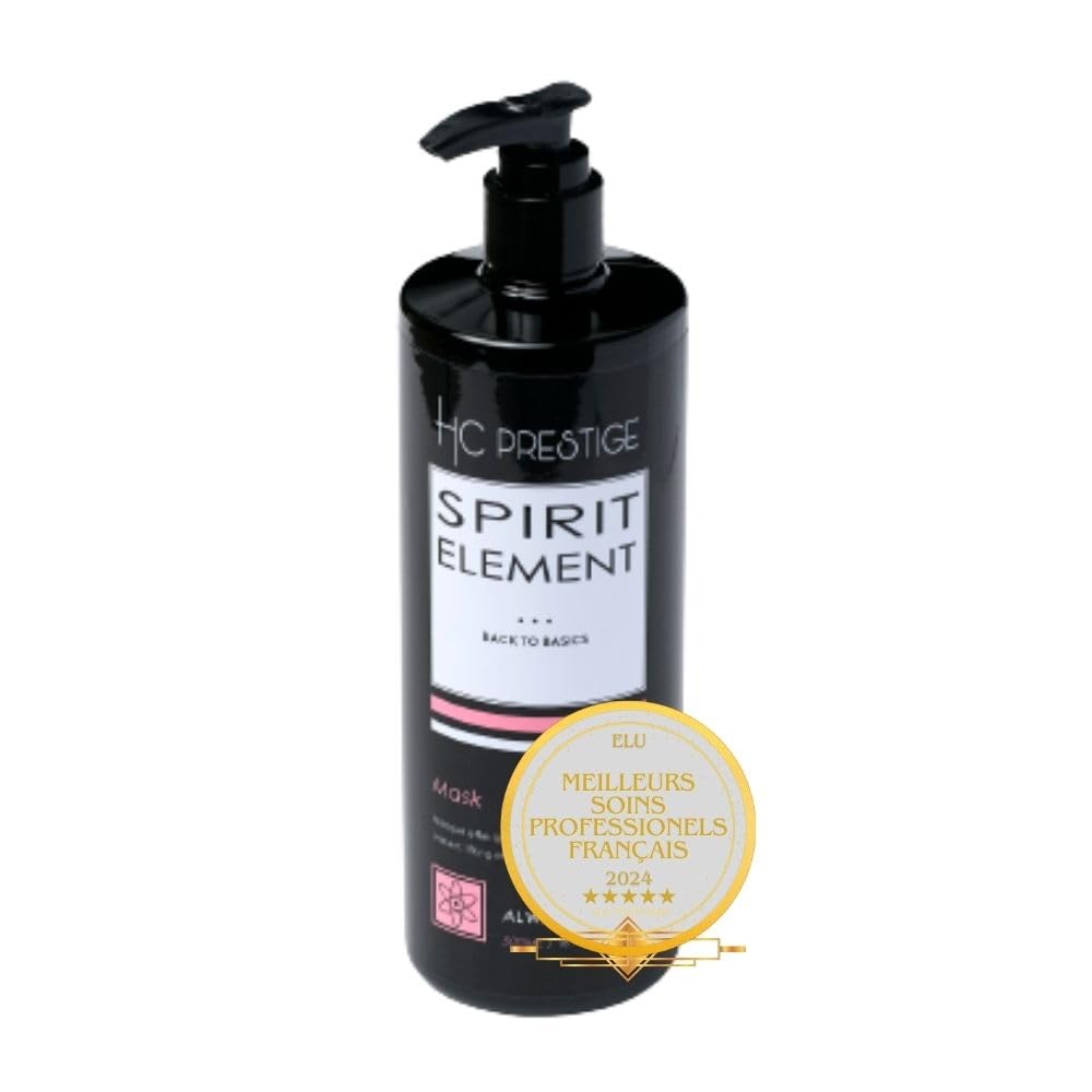 HC Prestige Always Young Maschera Glossy Capelli – Brillantezza e Rigenerazione Intensa – Senza Siliconi – Con Collagene, Caviar e Karité – Capelli Secchi o Trattati – Made in France – 500ml