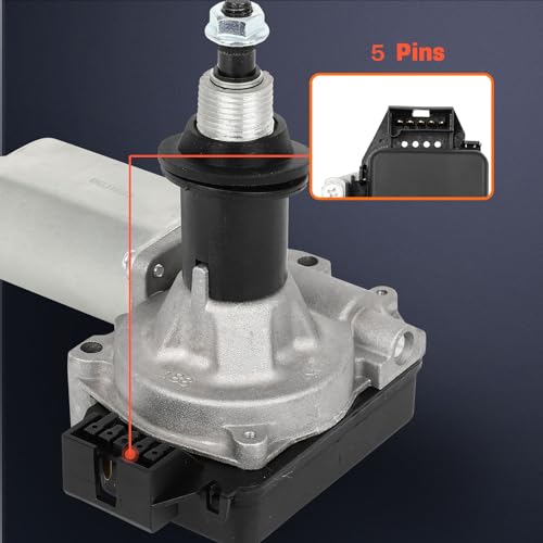 Image of cciyu Rear Windshield Wiper Motor Replacement fit for 2004-2007 For Buick for Rainier,2003-2009 For Chevrolet for Trailblazer 25805561, 12487592