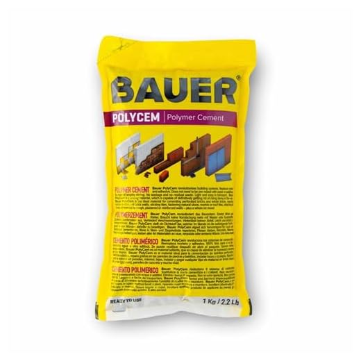 Bauer Instant Polymer Cement for Concrete, Stone, Tile & Brick, 1 Kg