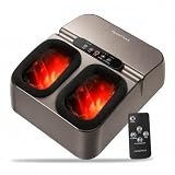Mountrax Appareil Massage Pieds avec Chaleur, Appareil Massage Pied Shiatsu avec P&eacute;trissage Profond, Appareil Masseur Pieds pour la Fasciite Plantaire et le Soulagement de la Douleur