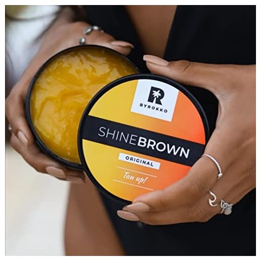 Byrokko ShineBrown Hochwertige Bräunungsbeschleuniger-Creme
