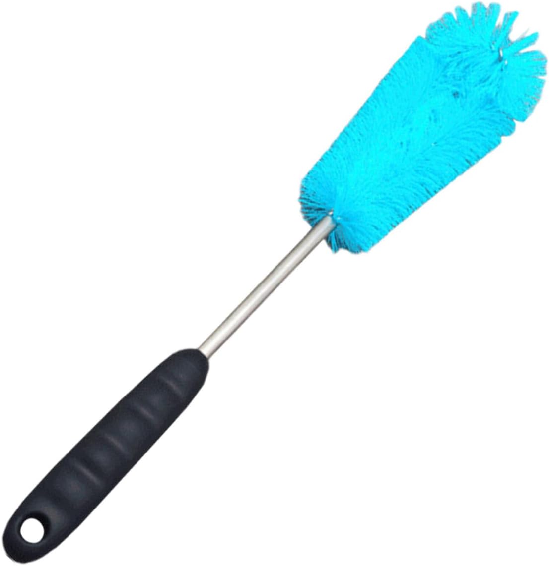 TIDTALEO Practical Long-Handled Bottle Cleaning Brush Set for Water Cups and Milk Bottles with Gentle Plastic and Nylon Material for Efficient Household Cleaning
