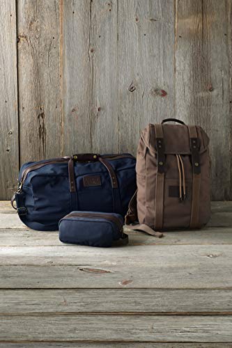 Lands' End Men s Waxed Canvas Duffle Bag Brown One Size