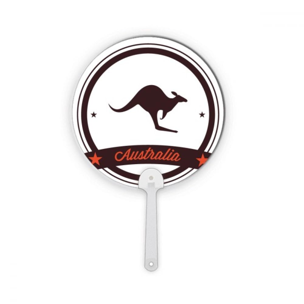 Éventail portable Australie en plastique pour pique-nique et plage