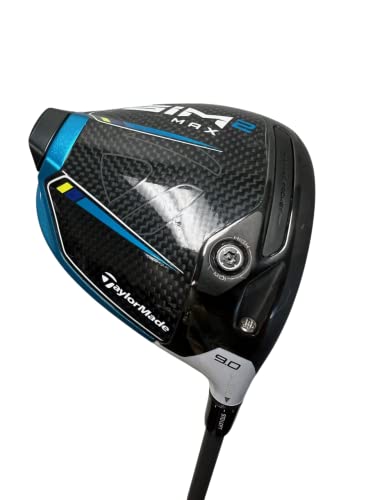 TaylorMade SIM2 Max 9.0* Driver, Graphite HZRDUS Black RDX Smoke