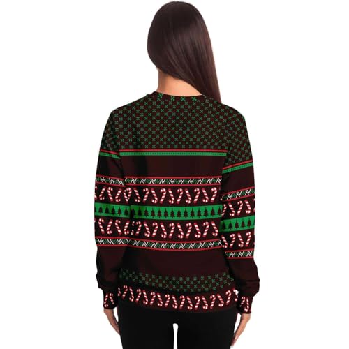 Christmas Tree Rex Dinosaur Sweatshirt, alternative view 4