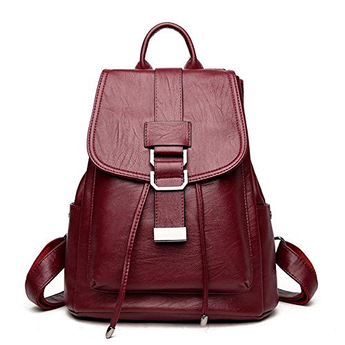 Mochila mujer para viaje casual y paseos urbanos bolso escolar cómodo