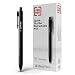 TRU RED Retractable Quick Dry Gel Pens Fine Point 0.5mm Blk Dozen