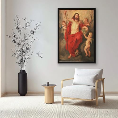 Impression sur toile Rubens pour décorer un salon grand format avec cadres suspendus