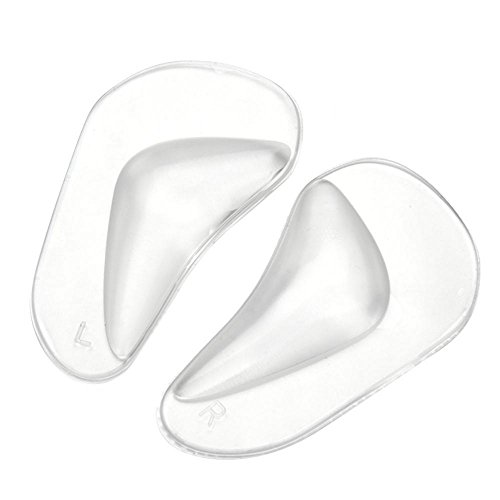 Soporte ortopédico para arco, 2 pares de almohadillas de silicona para pies miniatura 1