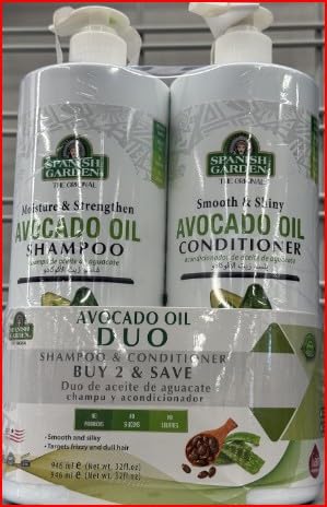 spanish garden smooth & avocado oil conditioner