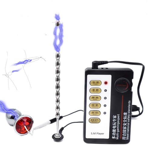 Metal Expansion Rod with Controller, Men's Popular Sound Rod Set, 3 Sizes-US2702RM (Style M)