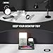 Wireless Charging Station, iPhone 3 in 1 Fast 15W Wireless Charger with Alarm Clock and Night Light, Charging Dock for iPhone 12/13/14/15/16/17 Pro/Pro Max, Samsung, AirPods