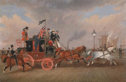 Impression d'affiches haut de gamme Newcastle de Pollard toile de maitre 60x90
