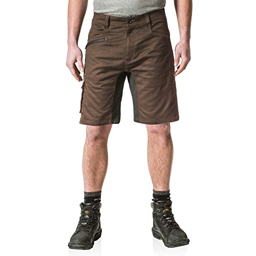 Caterpillar Camiseta masculina Hi-Vis (tamanhos regulares e grandes e altos), Dark Earth, 36