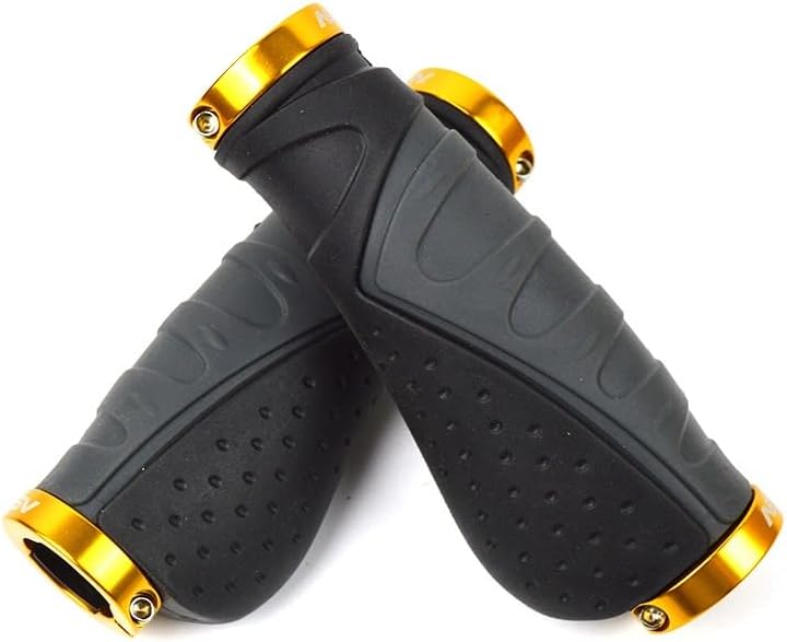 Miniatura 8 de Manillar de bicicleta Grips Riding Vice Handle Aleación de aluminio Vice Manillar Equipos Mountain Bike Manillar Accesorios de bicicleta