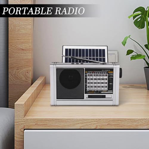 Radio transistor recargable multibanda: evite quedar incomunicado en viajes y camping 3