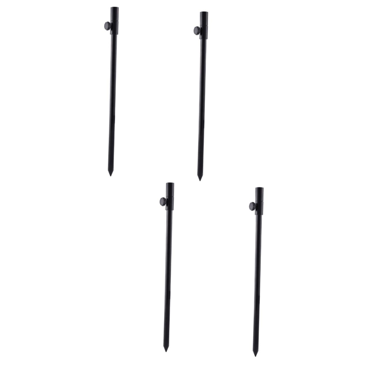 Sosoport 4 Pz porta canna da pesca porta lucidalabbra verticale staffa pieghevole rastrelliera per canne da pesce canne da pesca Lega di alluminio canne Rossore