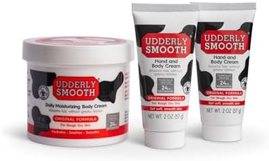 Udderly Smooth Hand Cream and Body Cream Moisturizer Set