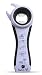 Best 5 in 1 Kitchen Tool - Jar Opener Bottle Opener - Save space from Lids off bulky Jar, Bottle and Can Openers! Premium Home Kitchen gadgets from Best In All