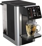 Aqua Optima Aurora Instant Hot & Cold Filtered Water Dispenser - Reduces Limescale, Microplastics, Chlorine & More with 12 Evolve+ Filters - Worktop 3.8L Boiling & Cold Water Machine for Home & Office